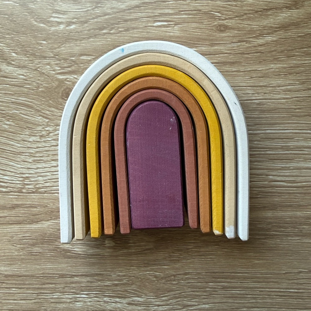Raduga Grez rainbow stacker toy